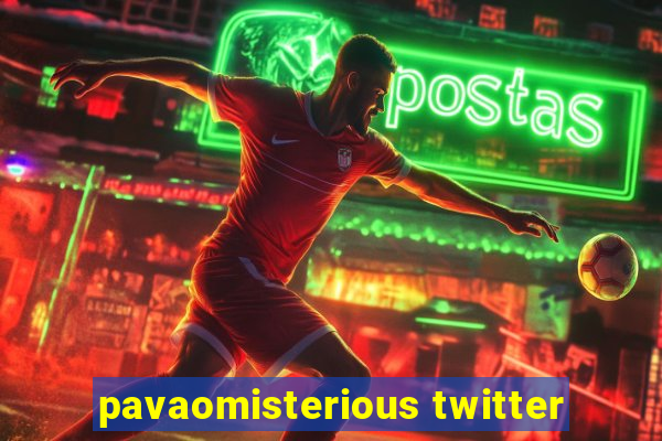 pavaomisterious twitter